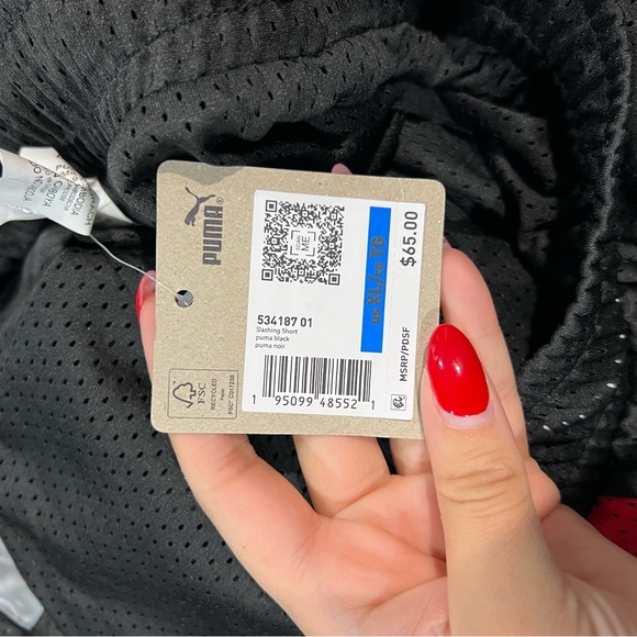 New Slashing Men's Basketball Shorts- PUMA - Picture 7 of 7